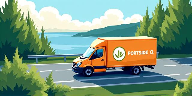 Carbon neutral delivery truck