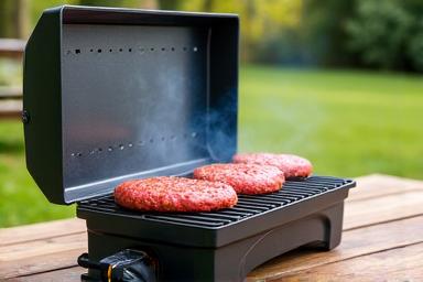 Tabletop propane grill