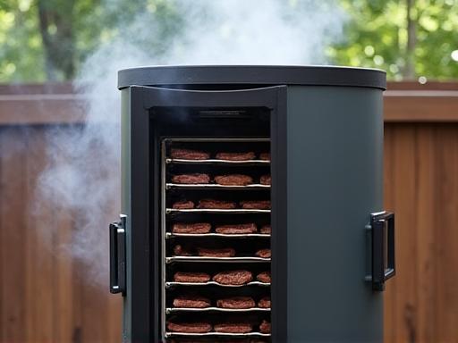 Vertical water smoker